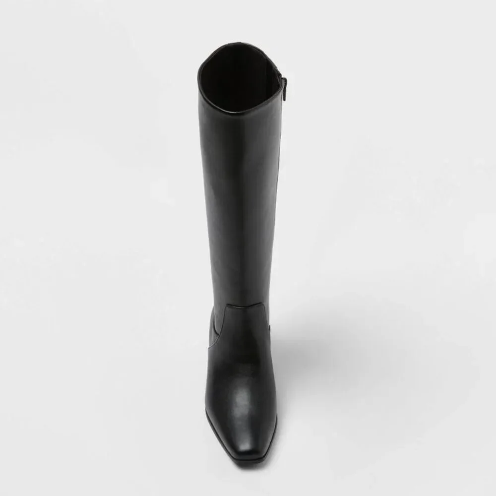 Women’s Rhi Boots with Memory Foam Insole – Universal Thread Black 6
